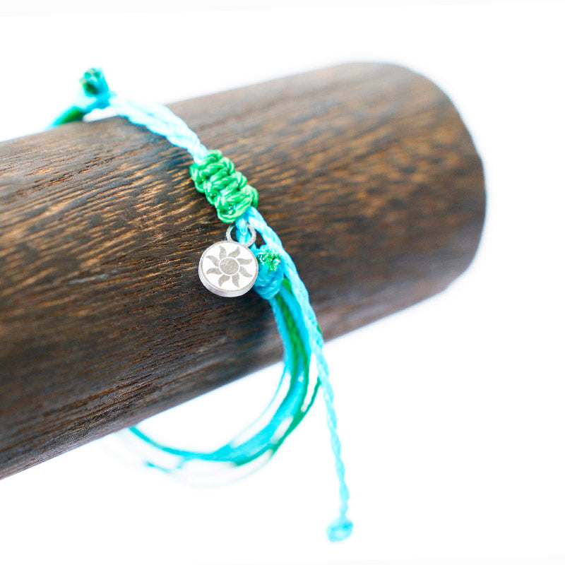 PULSERA AJUSTABLE HILO ENCERADO “VIRGO”