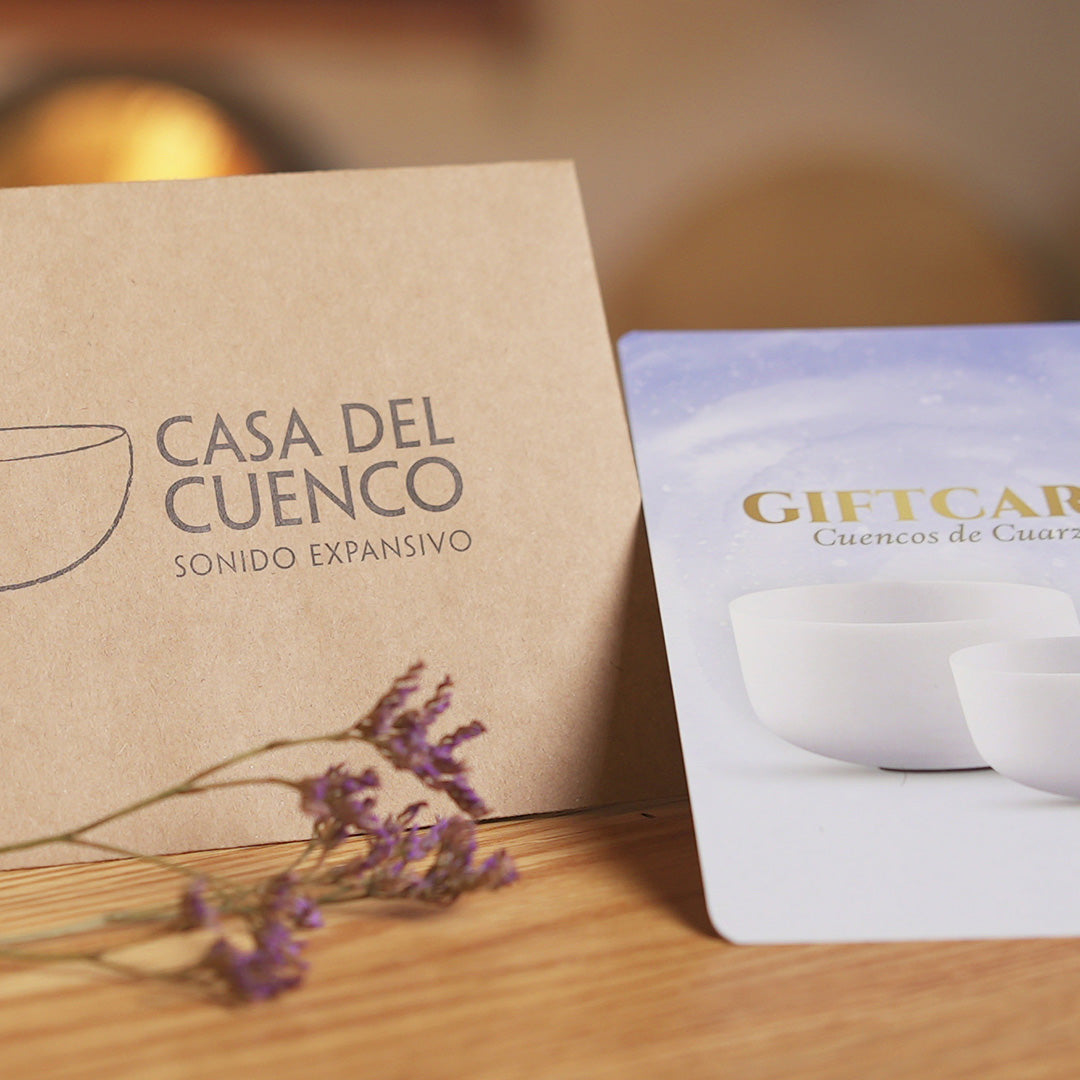 Gift Card - CUENCOS DE CUARZO